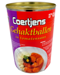 Coertjens Gehaktballen in tomatensaus