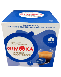 Gimoka Espresso Decaffeinato voor Dolce Gusto