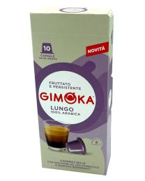 Gimoka Lungo Arabica cups voor Nespresso