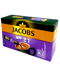 Jacobs oploskoffie 3 in 1 Milka 10 sticks