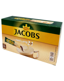 Jacobs oploskoffie 3 in 1 Café Latte 10 sticks 