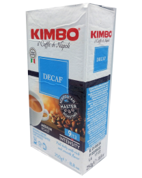 Kimbo Decaf gemalen koffie 250g