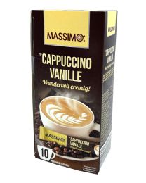 Massimo Cappuccino vanille 10 sticks