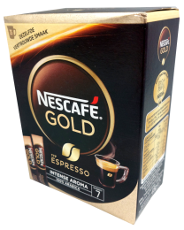 Nescafe Gold Espresso oploskoffie 25 sticks