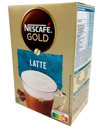 Nescafe Gold Latte oploskoffie 8 sticks