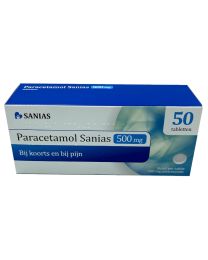 Paracetamol Sanias 500 mg, tabletten