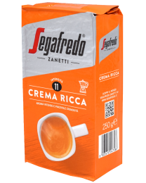 Segafredo Crema Ricca 250g gemalen koffie