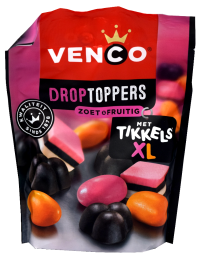 Venco Droptoppers Zoet & Fruitig