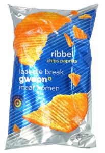 Gwoon Ribbel Chips Paprika
