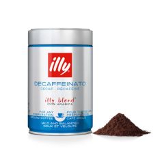 Illy Decaffeinato gemalen koffie
